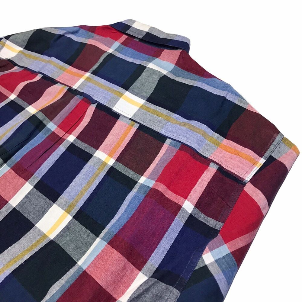Vintage Ralph Lauren Button Down Mens XXL Rare CRL Crown Crest long sleeve plaid - Picture 4 of 6